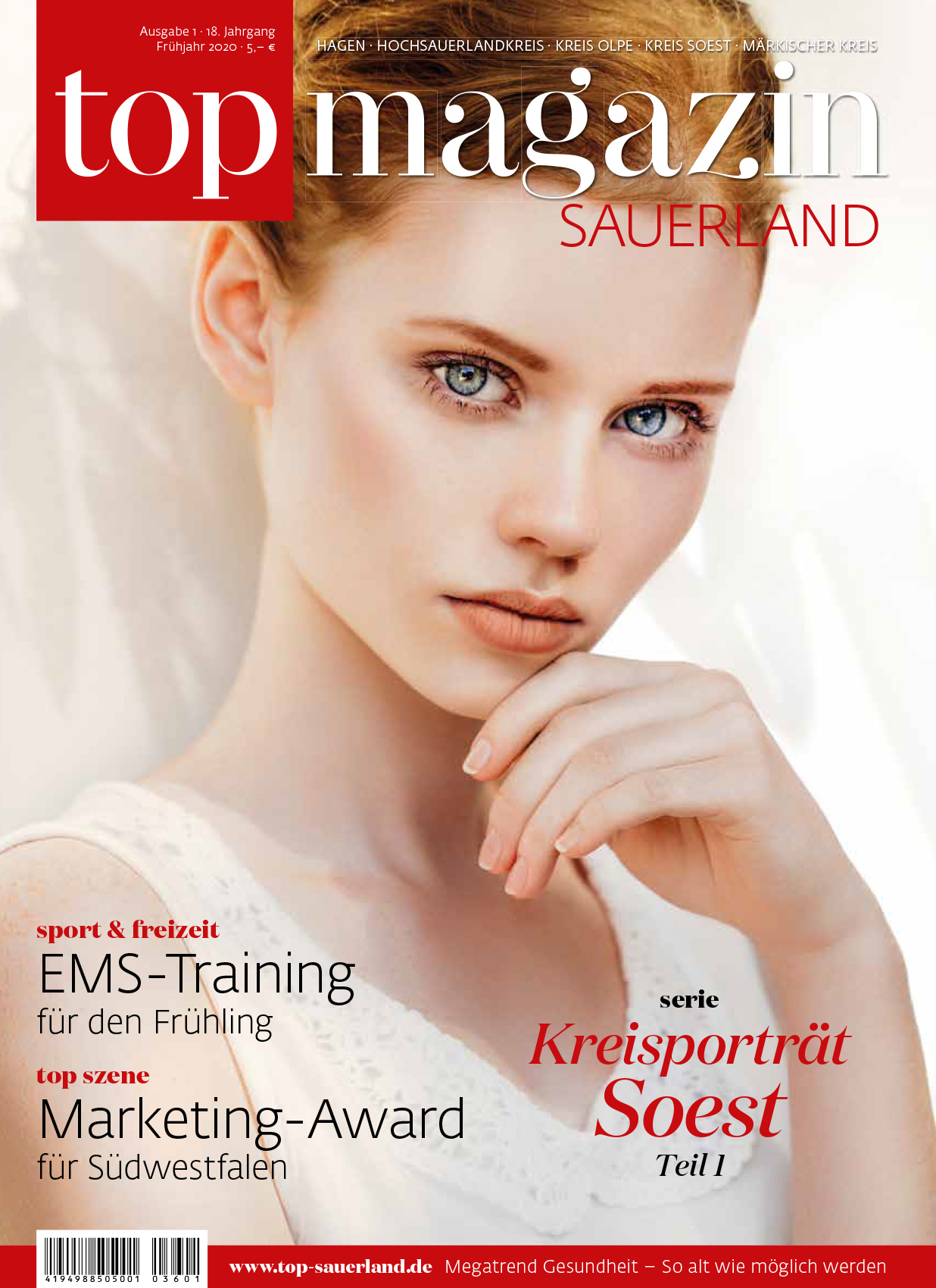 TOP Magazin Sauerland 2020 Frühjahrsausgabe (1/20)
