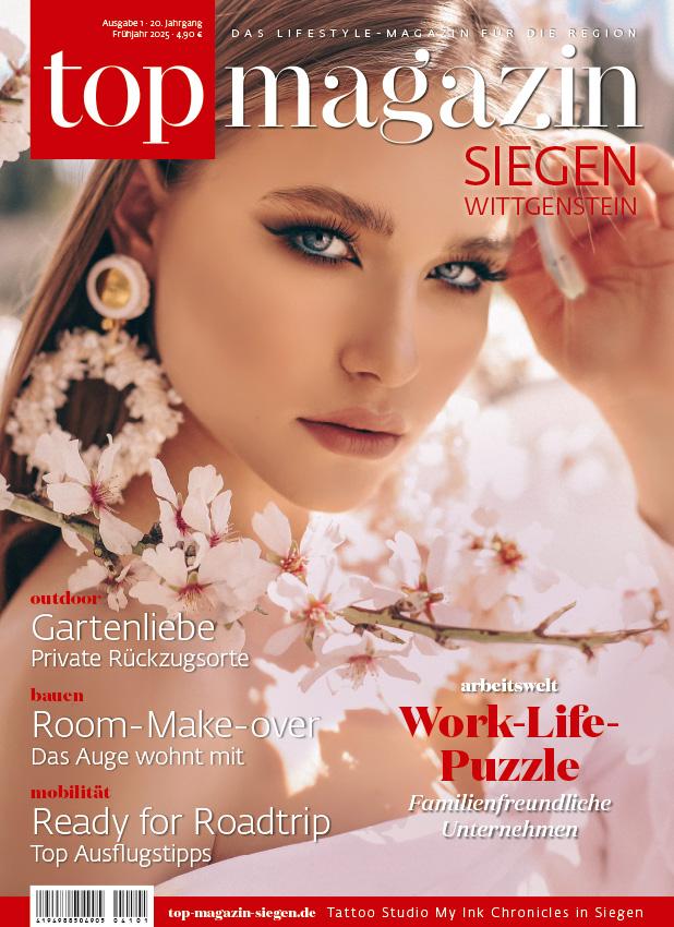 TOP Magazin Siegen-Wittgenstein 2025 Frühjahrsausgabe (1/25)