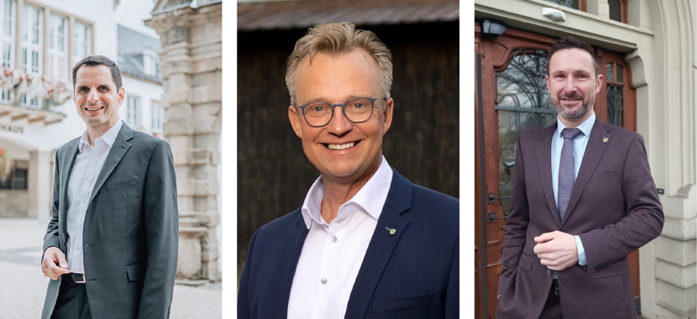 Drei Bürgermeister – viele Visionen