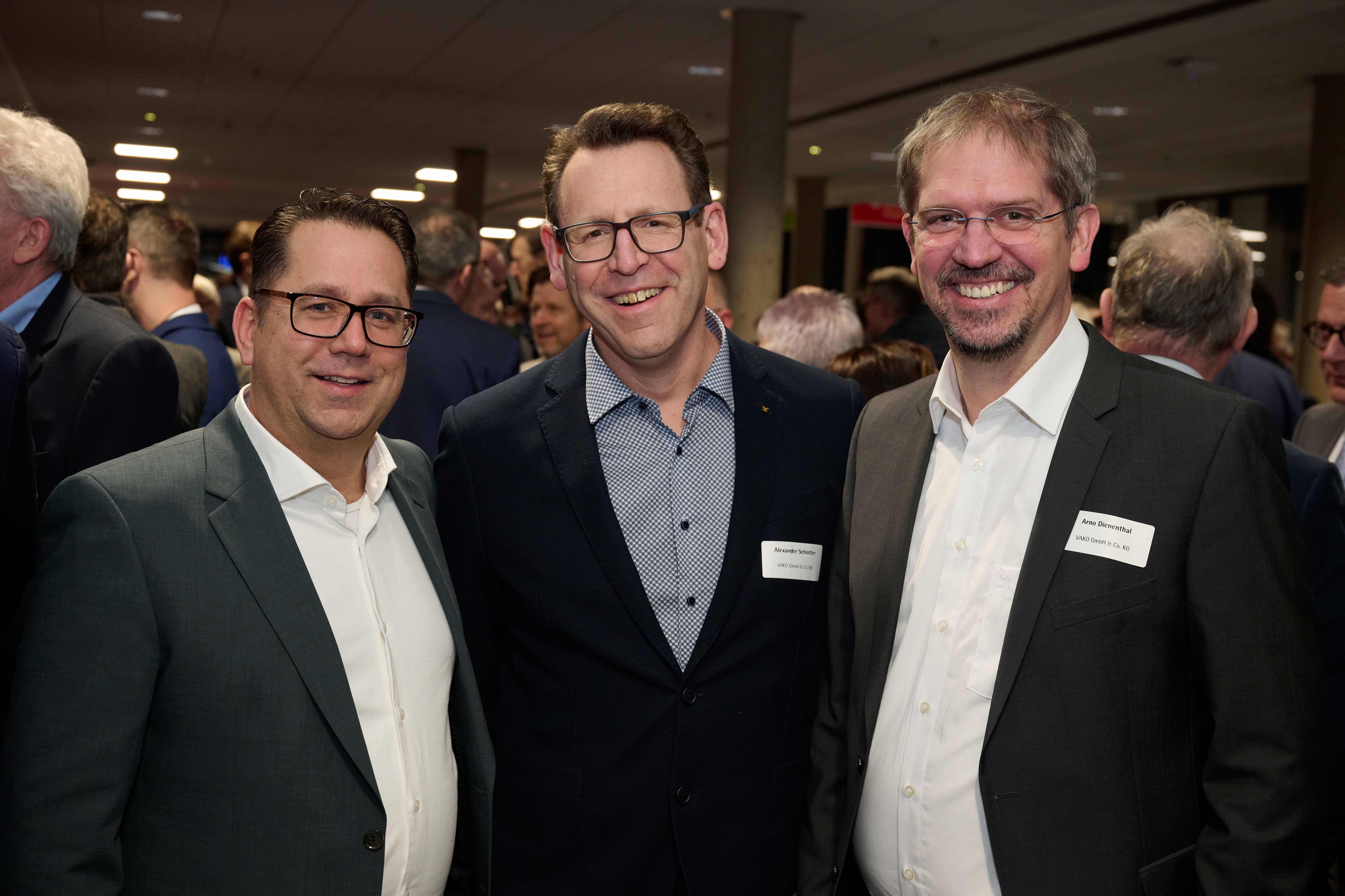 Arno Dienenthal, Alexander Schlotter  (beide VAKO) und Arno Dienenthal