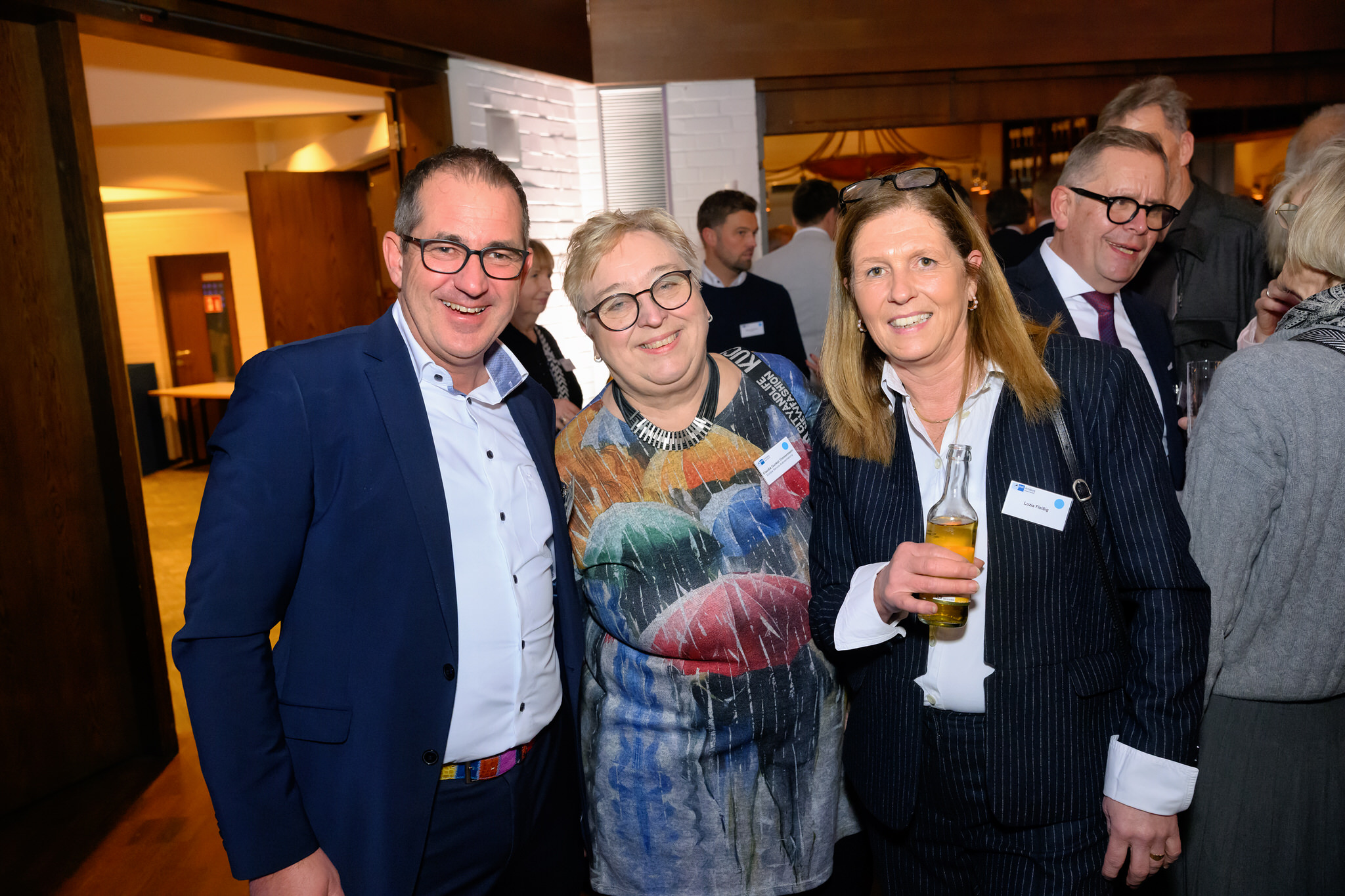 Andre Krengel (Konditorei Krengel), Claudia Gunkel-Timmermann (Europa Service Autovermietung), Luzia Fleißig