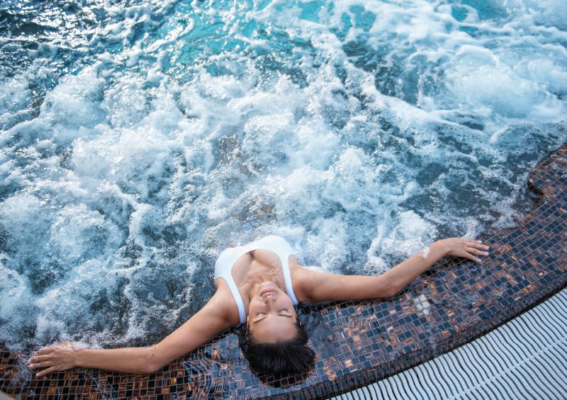 Gesund durch sprudelnde Wärme