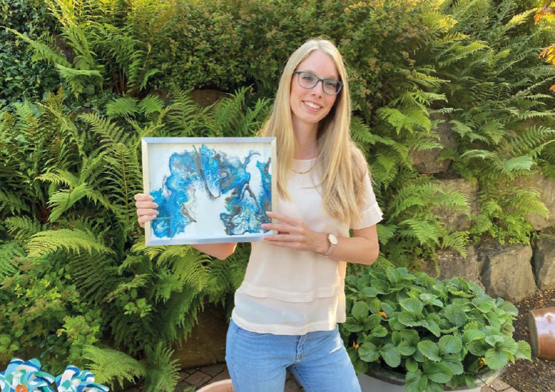 Den Menschen mit Kunst eine Freude bereiten