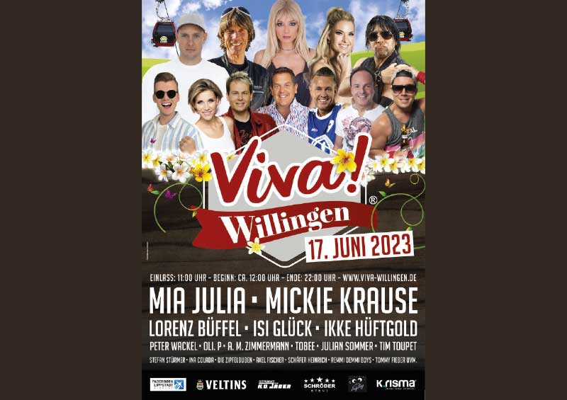 VIVA Willingen 2023 – Das Festival der guten Laune 