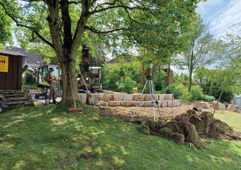 Als Familie zusammen  ins Grüne