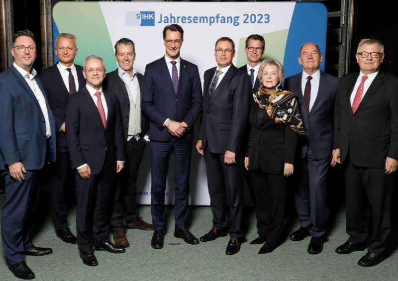 Hendrik Wüst zu Gast beim Jahresempfang