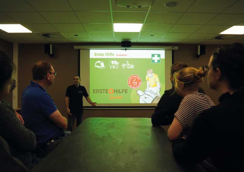 Erste Hilfe mit Spaß und Engagement