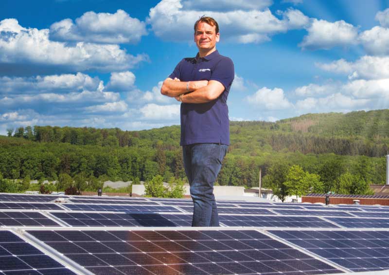 Aus Leidenschaft zur Photovoltaik