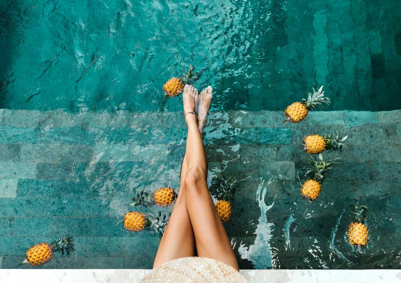 Gepflegte Füße im Sommer