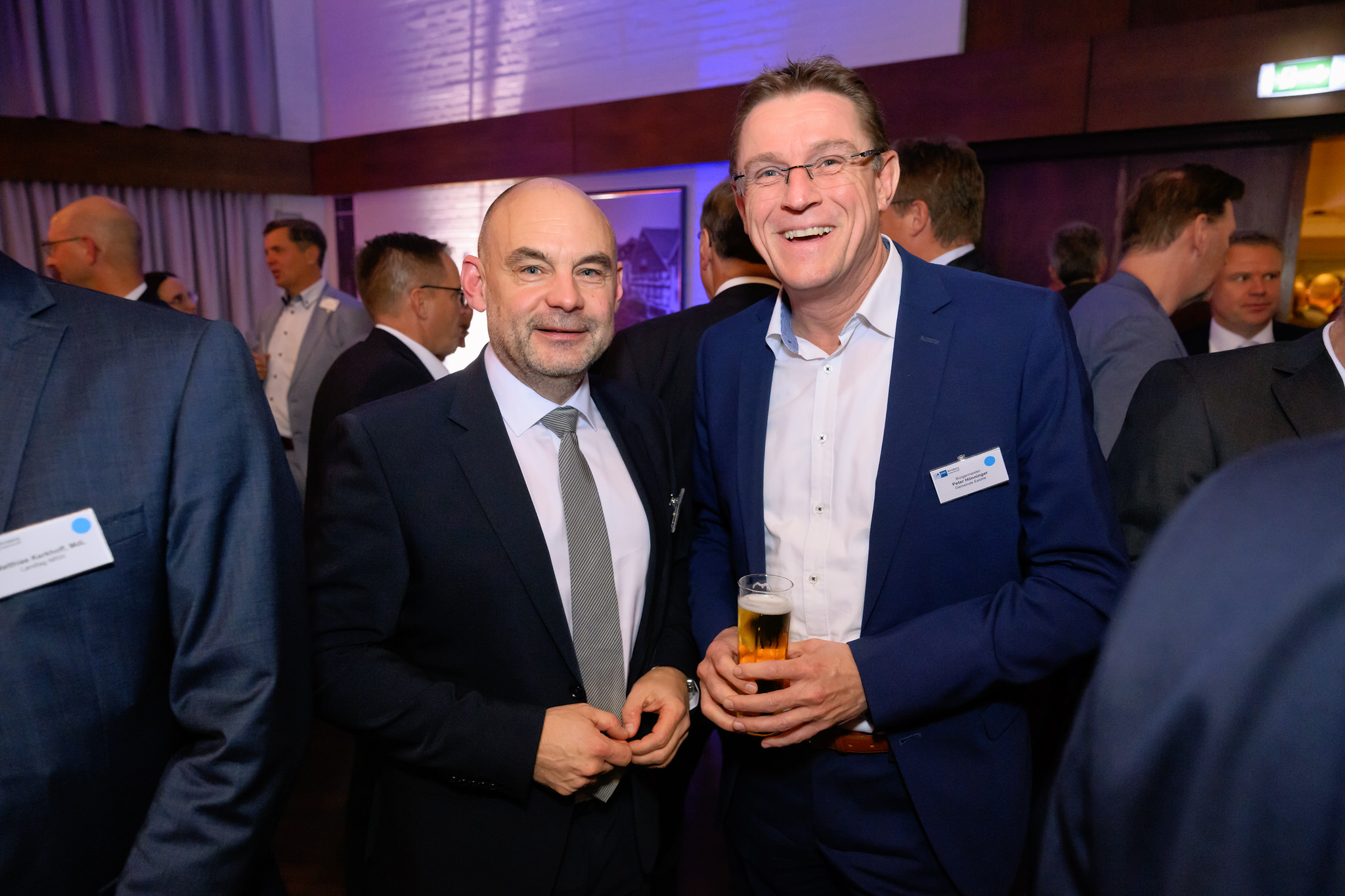 Sascha Walenta (Walenta Architekten + Generalplaner), Peter Hönninger (Bürgermeister Gemeinde Eslohe)