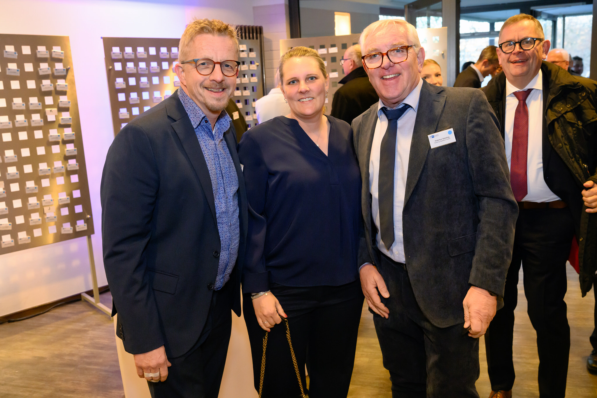 Dirk Ufer (Provinzial), Lena Gössling, Hubertus Gössling (beide Gössling Spedition)
