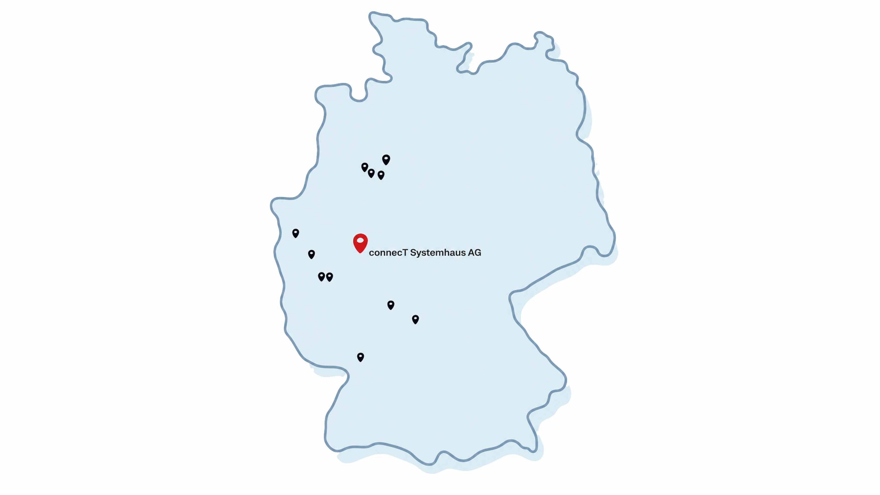 Mehr als 15 der aktuell knapp 150 Mitarbeiterinnen und Mitarbeiter wohnen zwischen 100 und 250 km außerhalb von Siegen.
