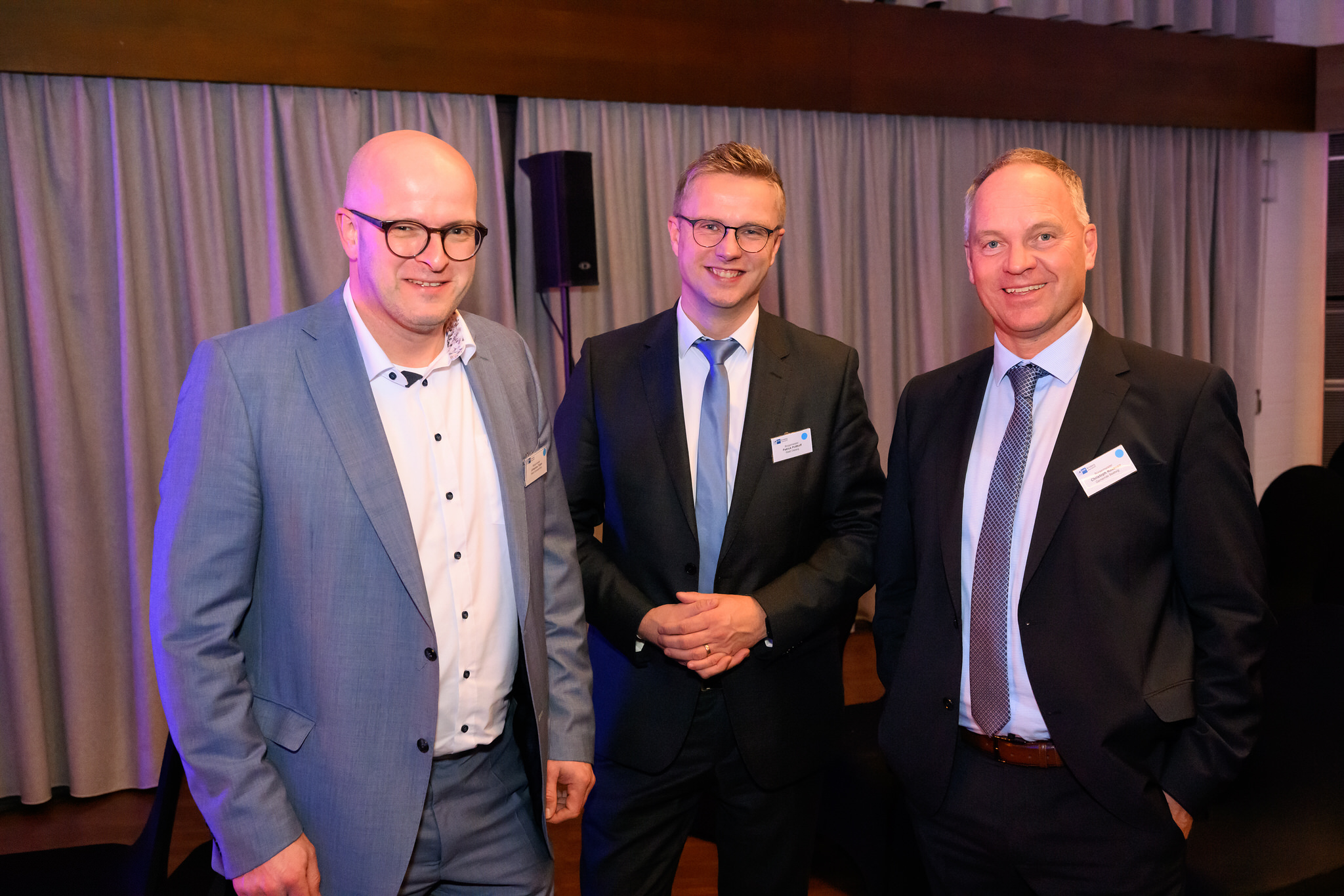 Johannes Trippe (Bürgermeister Stadt Schmallenberg),  Patrick Potthoff (Bürgermeister Stadt Olsberg),  Christoph Rosenau (Bürgermeister Gemeinde Bestwig)