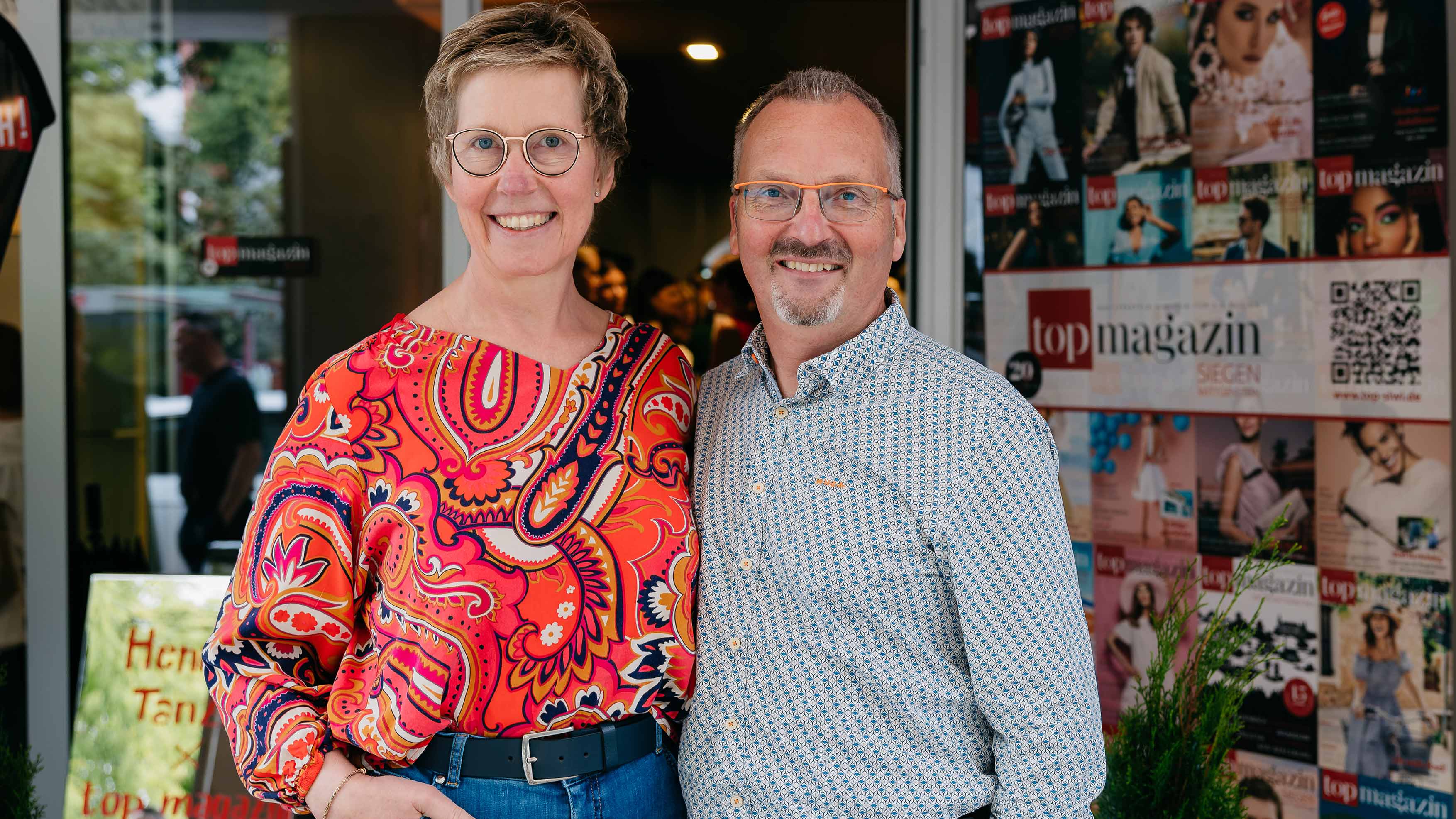 Manuela Fuchs (Farbenrausch) und  Heinjochen Fuchs (Brillen Fuchs)