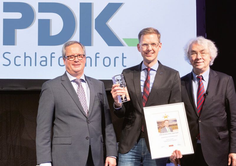 Der „Branchen-Oscar“ geht 2019 an PDK Schlafcomfort in Olpe