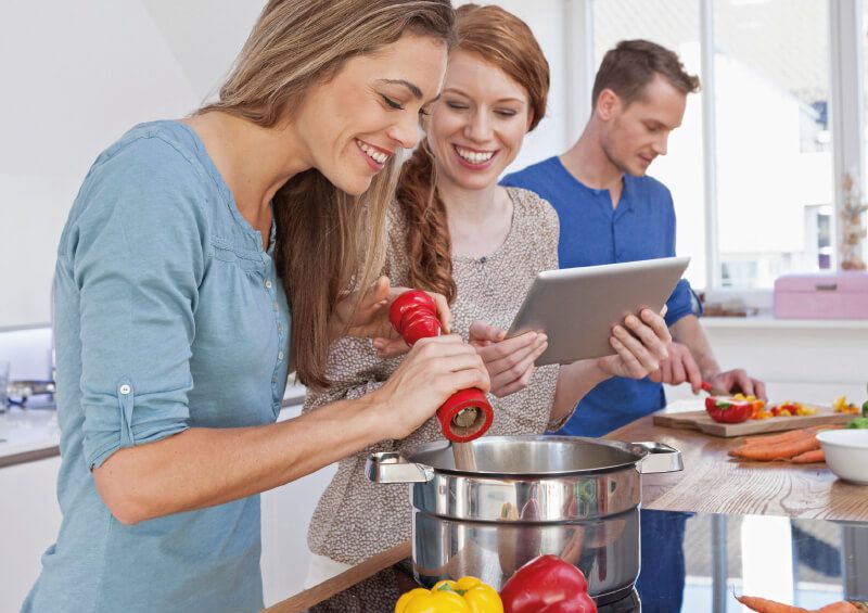 Frisch, einfach und gesund