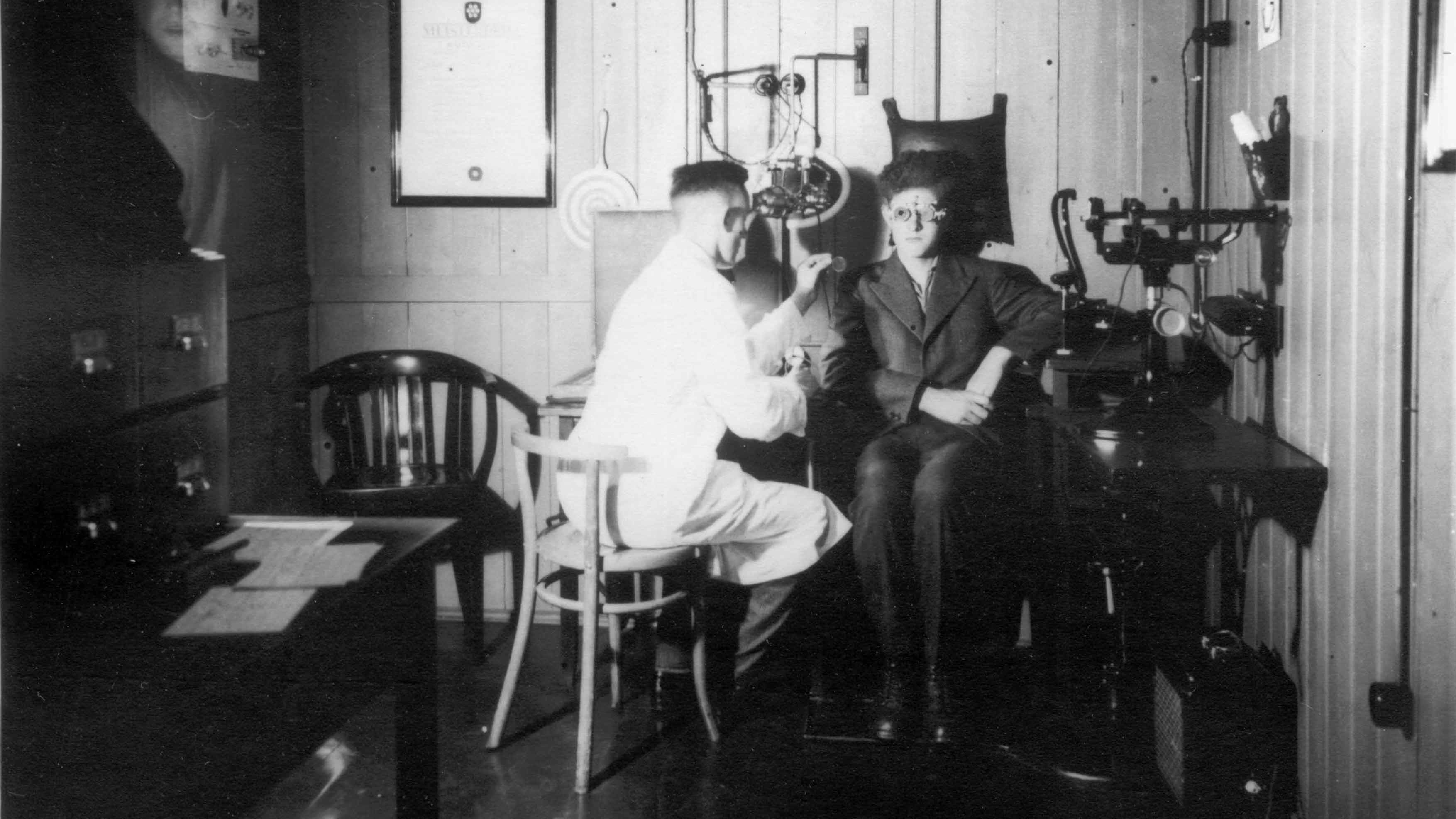 Refraktions-Test 1930